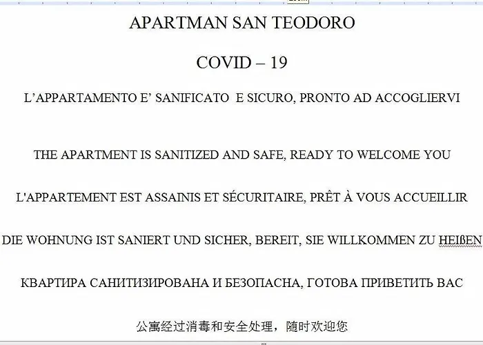 Apartament San Teodoro